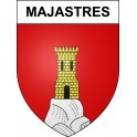 Pegatinas escudo de armas de Majastres adhesivo de la etiqueta engomada