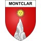 Montclar 04 ville sticker blason écusson autocollant adhésif