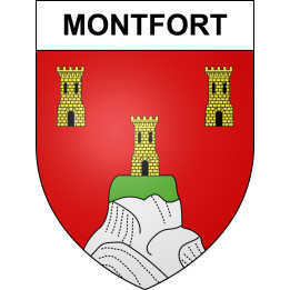 Stickers coat of arms Montfort adhesive sticker
