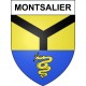 Stickers coat of arms Montsalier adhesive sticker