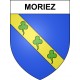 Pegatinas escudo de armas de Moriez adhesivo de la etiqueta engomada