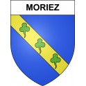 Moriez 04 ville sticker blason écusson autocollant adhésif