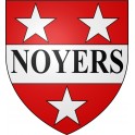 Noyers-sur-Jabron Sticker wappen, gelsenkirchen, augsburg, klebender aufkleber