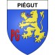 Adesivi stemma Piégut adesivo