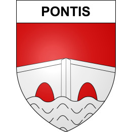 Pontis Sticker wappen, gelsenkirchen, augsburg, klebender aufkleber