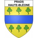 Prads-Haute-Bléone 04 ville sticker blason écusson autocollant adhésif