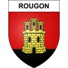 Rougon 04 ville sticker blason écusson autocollant adhésif