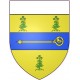 Saint-Benoît 04 ville sticker blason écusson autocollant adhésif