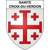 Adesivi stemma Sainte-Croix-du-Verdon adesivo