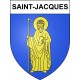 Saint-Jacques 04 ville sticker blason écusson autocollant adhésif