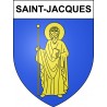 Stickers coat of arms Saint-Jacques adhesive sticker