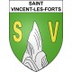 Adesivi stemma Saint-Vincent-les-Forts adesivo