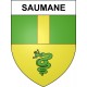 Saumane 04 ville sticker blason écusson autocollant adhésif