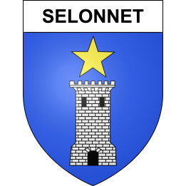 Selonnet 04 ville sticker blason écusson autocollant adhésif