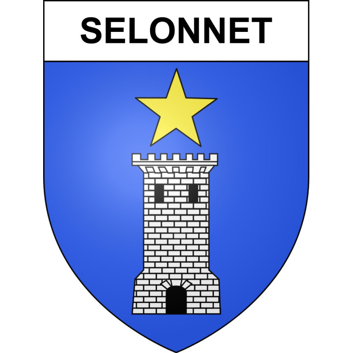 Selonnet Sticker wappen, gelsenkirchen, augsburg, klebender aufkleber