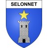 Selonnet 04 ville sticker blason écusson autocollant adhésif