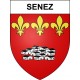 Senez 04 ville sticker blason écusson autocollant adhésif