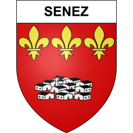 Stickers coat of arms Senez adhesive sticker