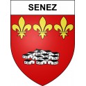 Senez 04 ville sticker blason écusson autocollant adhésif