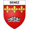 Senez 04 ville sticker blason écusson autocollant adhésif