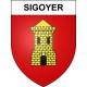 Sigoyer Sticker wappen, gelsenkirchen, augsburg, klebender aufkleber