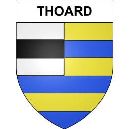 Thoard Sticker wappen, gelsenkirchen, augsburg, klebender aufkleber