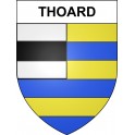 Thoard 04 ville sticker blason écusson autocollant adhésif