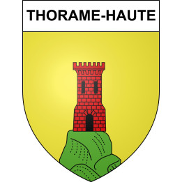 Stickers coat of arms Thorame-Haute adhesive sticker