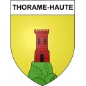 Adesivi stemma Thorame-Haute adesivo