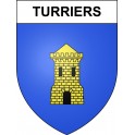 Adesivi stemma Turriers adesivo
