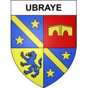 Adesivi stemma Ubraye adesivo
