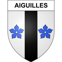 Stickers coat of arms Aiguilles adhesive sticker