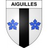 Aiguilles Sticker wappen, gelsenkirchen, augsburg, klebender aufkleber