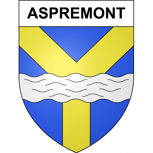 Stickers coat of arms Aspremont adhesive sticker