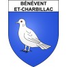Adesivi stemma Bénévent-et-Charbillac adesivo