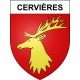 Cervières Sticker wappen, gelsenkirchen, augsburg, klebender aufkleber