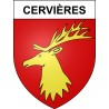 Cervières 05 ville sticker blason écusson autocollant adhésif