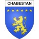 Stickers coat of arms Chabestan adhesive sticker
