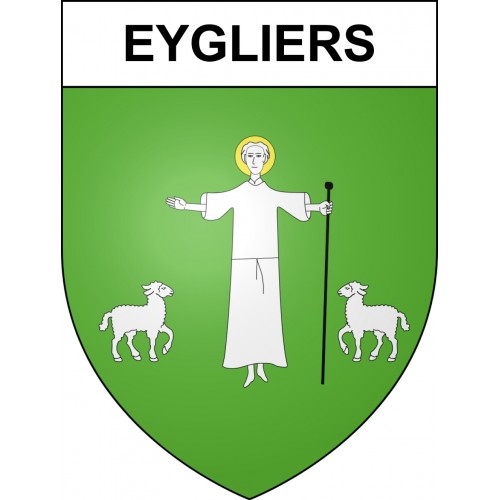 Eygliers Sticker wappen, gelsenkirchen, augsburg, klebender aufkleber