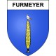 Pegatinas escudo de armas de Furmeyer adhesivo de la etiqueta engomada