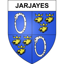Jarjayes Sticker wappen, gelsenkirchen, augsburg, klebender aufkleber