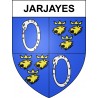 Pegatinas escudo de armas de Jarjayes adhesivo de la etiqueta engomada