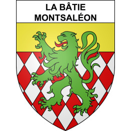 La Bâtie-Montsaléon Sticker wappen, gelsenkirchen, augsburg, klebender aufkleber