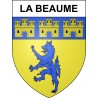 La Beaume Sticker wappen, gelsenkirchen, augsburg, klebender aufkleber