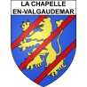 La Chapelle-en-Valgaudemar Sticker wappen, gelsenkirchen, augsburg, klebender aufkleber
