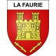 La Faurie Sticker wappen, gelsenkirchen, augsburg, klebender aufkleber