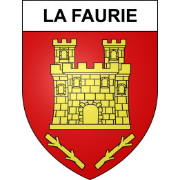 La Faurie Sticker wappen, gelsenkirchen, augsburg, klebender aufkleber