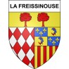 La Freissinouse Sticker wappen, gelsenkirchen, augsburg, klebender aufkleber