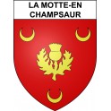 La Motte-en-Champsaur 05 ville sticker blason écusson autocollant adhésif