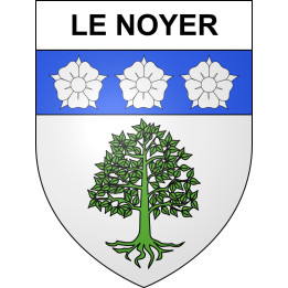 Le Noyer Sticker wappen, gelsenkirchen, augsburg, klebender aufkleber